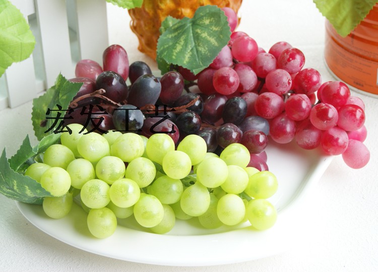 Artificial vine Artificial grape Artificial grape leaf pipe wall decoration flower rattan artificial grape string