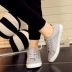 Giày vải nam nam đế thấp giúp Hàn Quốc xu hướng hoang dã cơ bản Giày trắng nhỏ 2019 mùa xuân giày nam - Plimsolls giày xtep nam Plimsolls