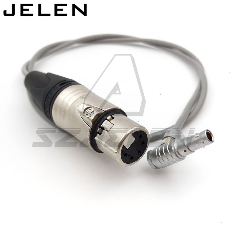 Alai ARRI mini audio line Eliza MINI Recording transfer line 5-pin transfer Carnon 5-pin