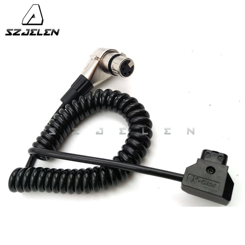 DTAP B mouth transfer Carnon 4 needle mother elbow Anton power cord plug to XLR 4 needle large supervisory power supply line