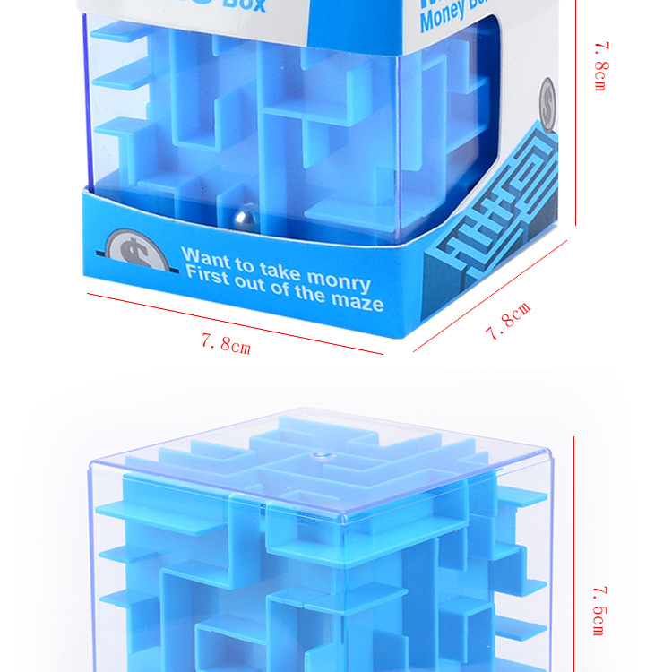 Mê cung tình báo 3d khối lập phương ba mặt Rubik khối lập phương heo con ma thuật bóng hạt hạt đồ chơi giáo dục trẻ em nữ cửa hàng đồ chơi trẻ em