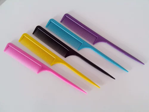 Цветовой хвост, парикмахерская хвостовая расческа, расческа для волос, расческа парика