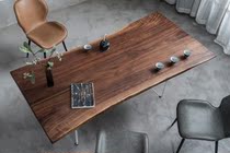 H602 North American Black Walnuts Whole Board Modern Minimalist Tea Table Eu Style Light Extravagant Table 185 * 92 * 80 * 87 * 6