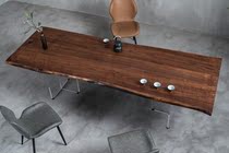 H525 North American black walnuts Sanspelled modern minimalist tea table Table Desk 261 *87 * 83 * 94 * 4 5