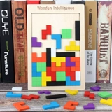 Тетрис, конструктор, головоломка, интеллектуальная игрушка для мальчиков и девочек, 6 лет, интеллектуальное развитие