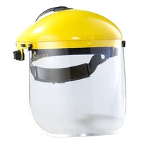 Anti-impact face screen anti-spray surface screen protective mask high temperature resistant and transparent anti-smoke