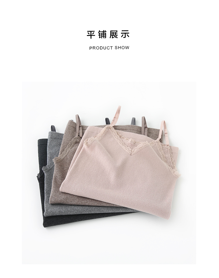 Mùa thu và mùa đông mới retro terry nhung ngọt ngào dày cộng với nhung ren sling ấm áo liền mạch đồ lót mỏng phụ nữ áo ngực su