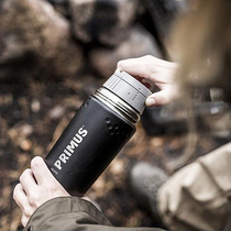 Primus Portable cover Thermos cup 304 stainless steel water cup Men and women outdoor portable water bottle Office coffee cup