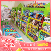 New children handmade DIY container shopping mall toy cartoon shelf display cabinet book picture book display cabinet wooden