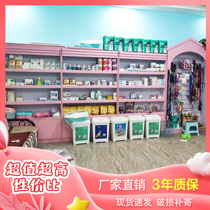 Pet shop shelf adhesive hook trough plate pendant display cabinet dog food cat food container mother and baby shop milk powder diaper display cabinet