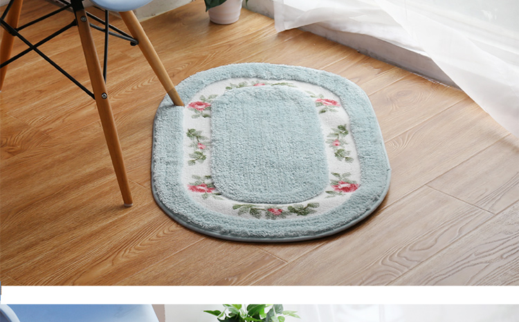 Màu sắc thật phòng ngủ thấm mat thảm nhà cửa nhập cảnh mat chân mat mat cửa foyer chống trượt mat thảm xpe