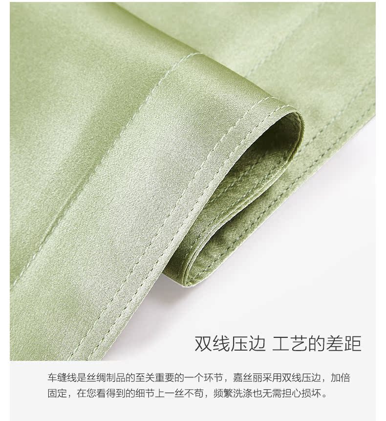 Jia Sili [30] Mumi gối lụa nặng giường lụa tơ lụa gối ngủ bộ dày - Gối trường hợp goi chu u