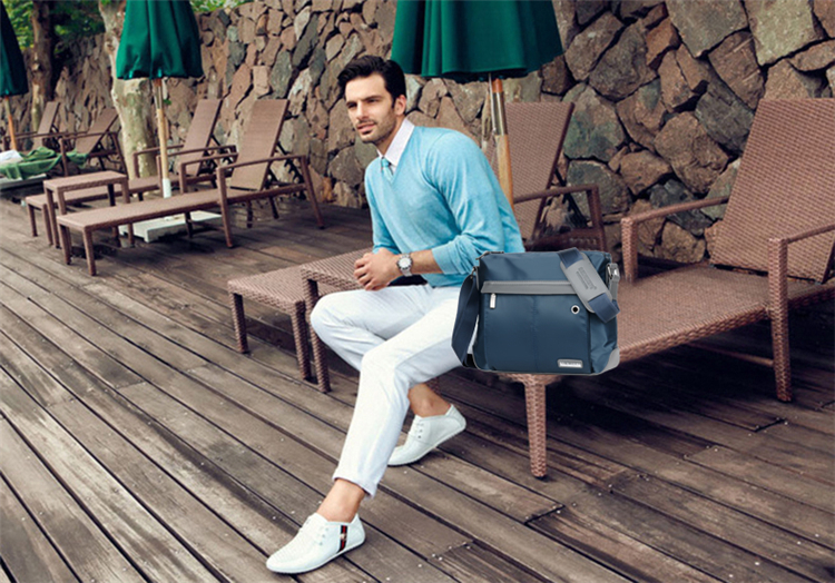 Túi đeo vai nam Túi vải Oxford Túi xách nam Túi Messenger dung lượng lớn vải nylon thể thao và ba lô nam giải trí Phiên bản Hàn Quốc - Túi của con người túi da