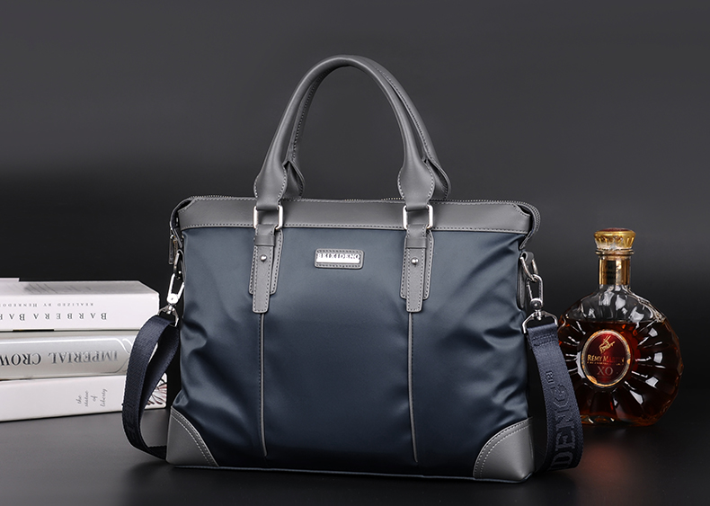 Túi nam Tote Túi kinh doanh Cặp máy tính Túi ba lô Casual Oxford Vải Túi đeo vai Túi nam - Túi của con người ví mcm