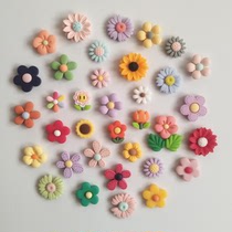 Resin Flowers Accessories Cream Glued cell phone shell diy little fresh patch No-mark adhesive hand accessories Decorative Sticker