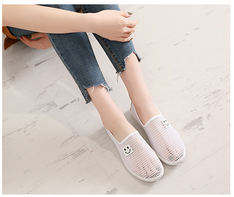 Mùa hè dép Bắc Kinh giản dị đế phẳng openwork giày đế bệt dép adidas