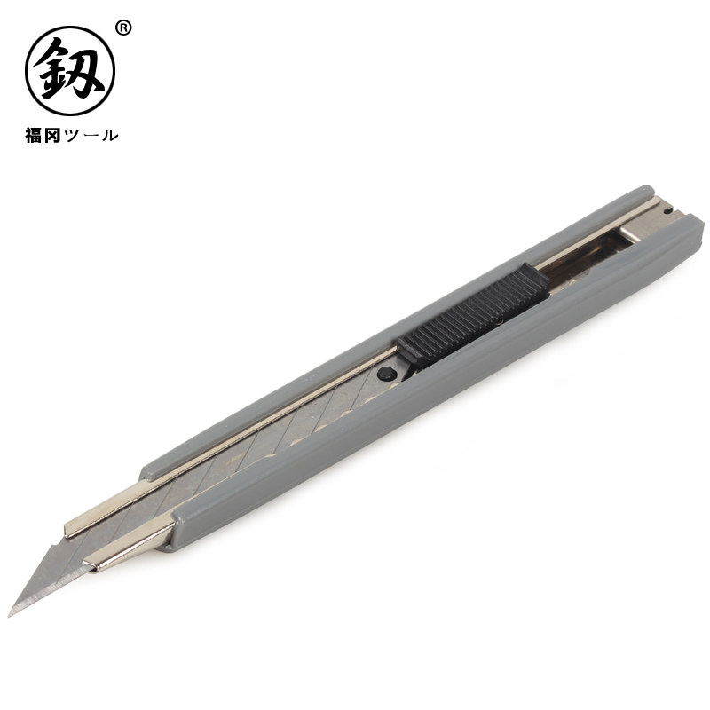 Japan Fukuoka Tool Merko Knife Small Number 9mm Office Fine Art Medium Knife Wallpaper Adhesive Film Handmade Mini Cut Paper Knife