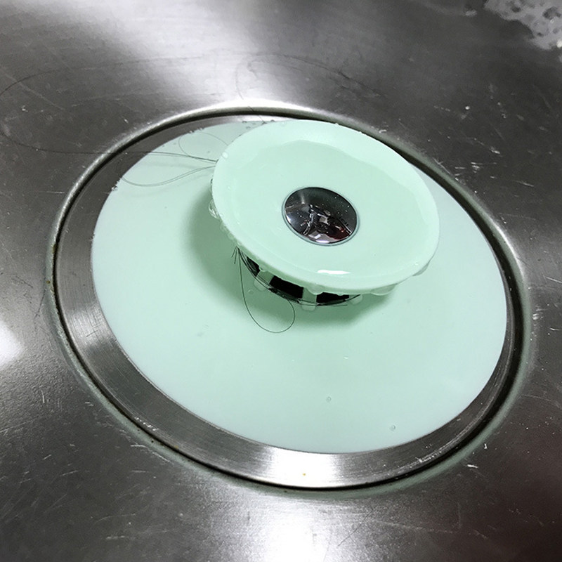 2 pieces of floor drain deodorant water plug universal sink plug water plug deodorant cover silicone pool plug bathtub leak-proof