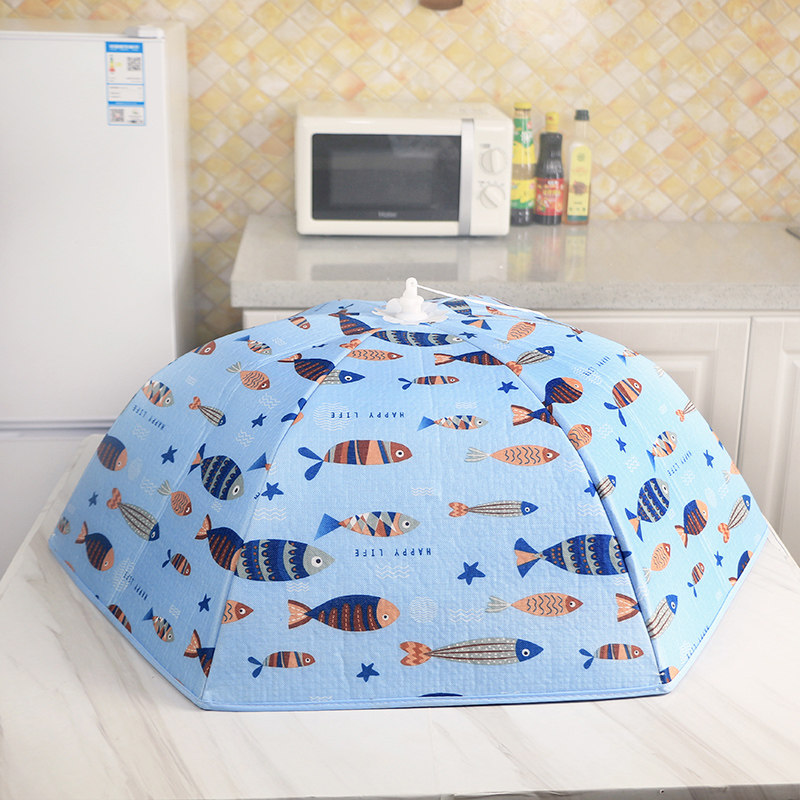 Insulation vegetable cover meal insulation cover foldable meal dust cover household rice cover dining table cover insulation vegetable cover