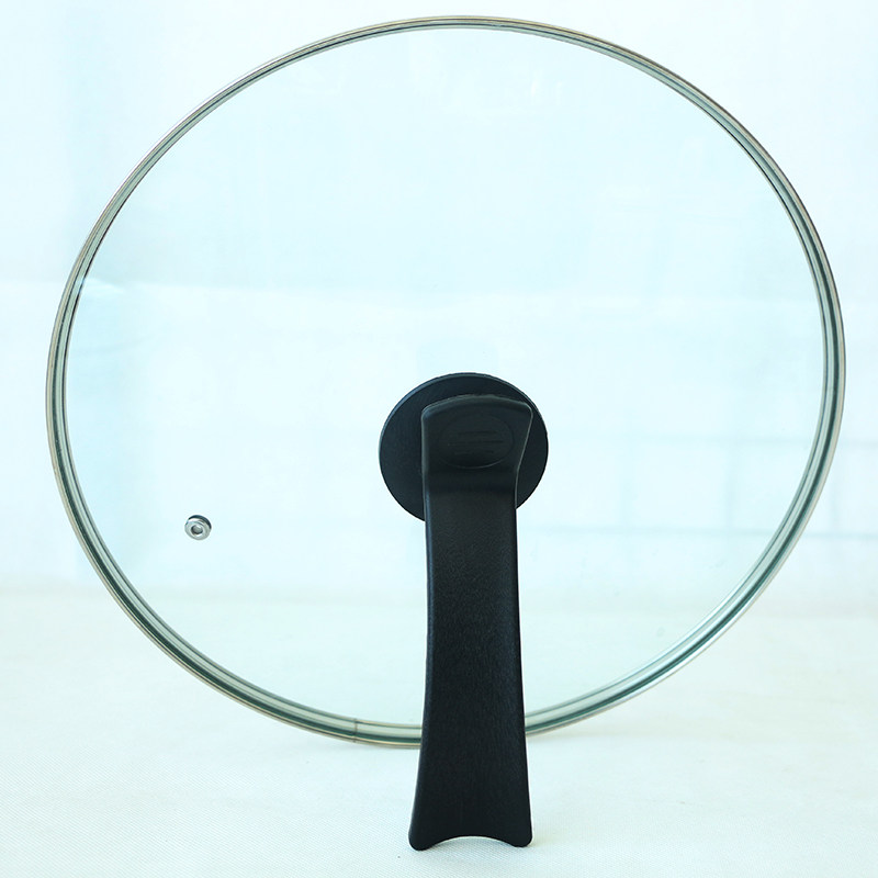 Tempered glass pot cover visible transparent anti-overflow pot vertical universal pot cover head non-stick pot soup pot wok cover