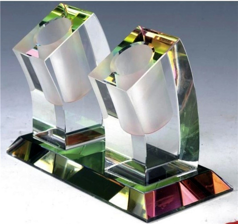 Crystal Microphone Frame KTV Microphone Background Mizole Microphone Room Desktop Cereal Hotel Supplies Can be engraved