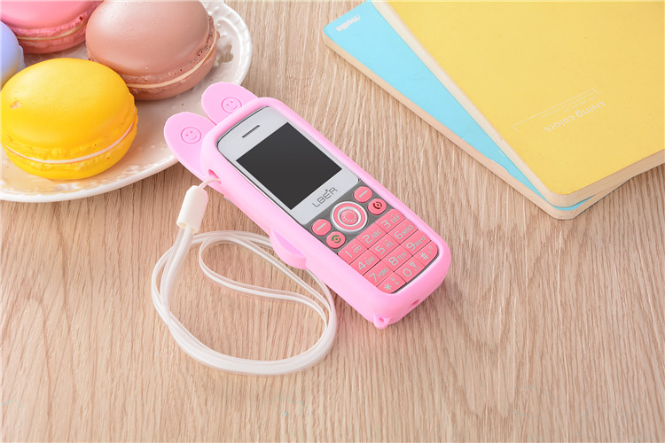 Long Bell K100 Children Mobile Mobile Phiên bản viễn thông Mini Super Little Phim hoạt hình dễ thương Nam và nữ