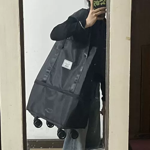 Универсальная сумка для путешествий, вместительная и большая багажная складная сумка через плечо