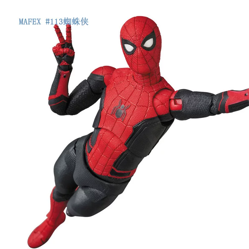 Кукла-герой MAFEX №113 Экспедиция Человек-паук Обновленная броня одежды для фильма/аниме может использоваться