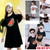 2018 gia đình mới vừa vặn mùa hè gia đình cotton ba gia đình full size size rộng đầm mẹ và con Trang phục dành cho cha mẹ và con