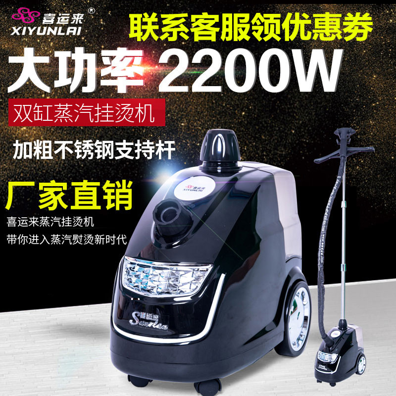 GT series double cylinder steam burning machine clothing store commercial curtain household high power 2200W copper core