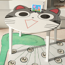 Laptop computer Lazy folding table Simple small table Student dormitory study table Bed table Solid wood