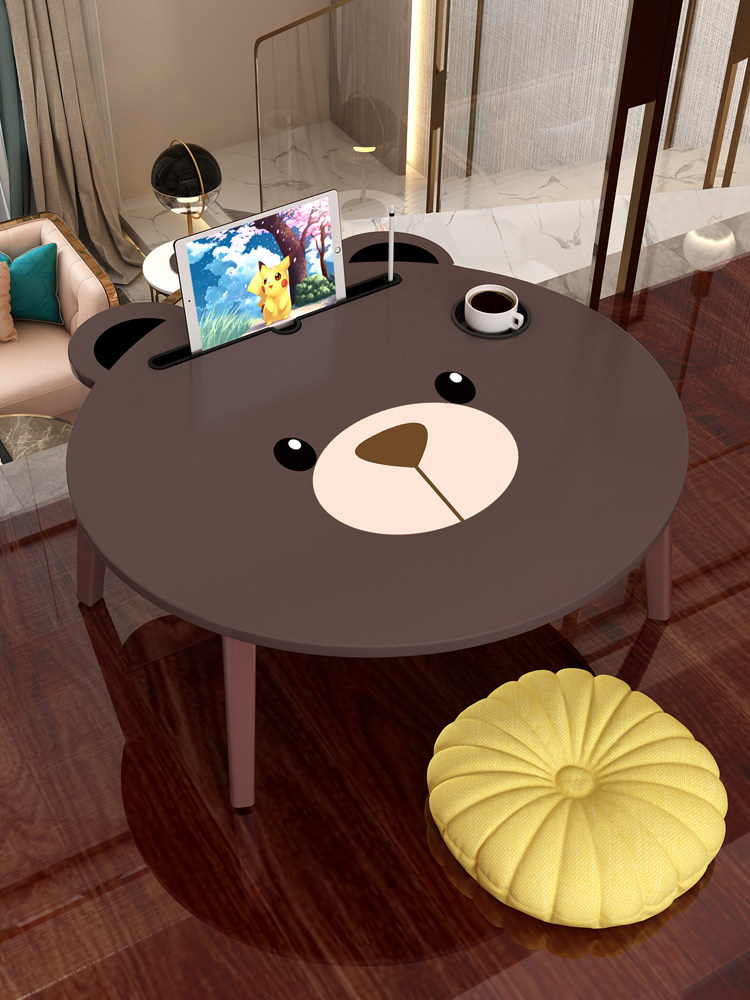Laptop desk Bed use Bedroom Cartoon sitting floor Student dormitory desk Folding home lazy small table