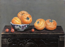 Classical oil painting still life video Multi-layer whitening cover dyeing Indirect painting method Learning demonstration Video of the whole process