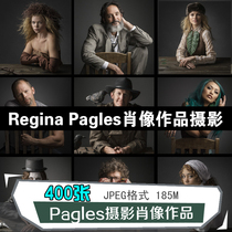 European and American Pagles Portrait Photography Atlas Light and Shadow Character Composition Picture Collection Design Reference Materials