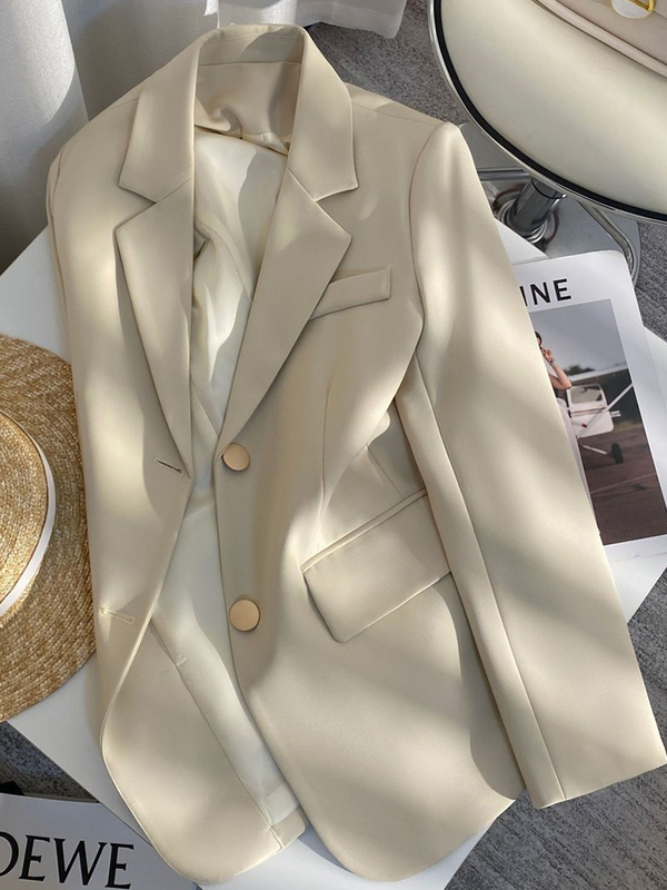 Women's Suits 2026 Spring and Autumn New Style Loose Fit for Petite Women, Trendy Black Slimming Casual Blazer with a Stylish Look