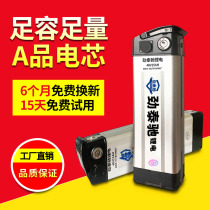 Power lithium battery 48v36v factory direct silver fish folding car electric car battery detachable 10ah12ah