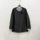 [Same Style in Shopping Malls] Qbqw002A New Women's 2026 Spring Fashion Loose-Fitting Elegant Round-Neck Wool Coat Trendy
