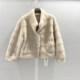 [Same Style as in the Mall] D-25571 New Women's 2025 Winter Fashion Elegant Loose-Fitting Snow Lamb Mink Coat Trendy