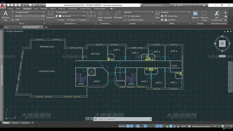 Complete AutoCad Course With Drawing Practices in.jpg