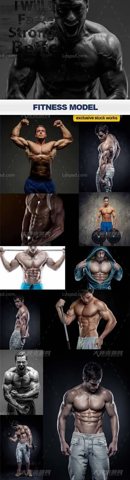 Fitness Model - 12 UHQ JPEG,12张高清的健身型男