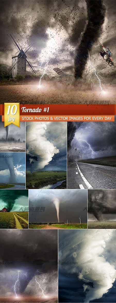 Tornado 1, 10 x UHQ JPEG,10张高清的龙卷风图片(第一合集)