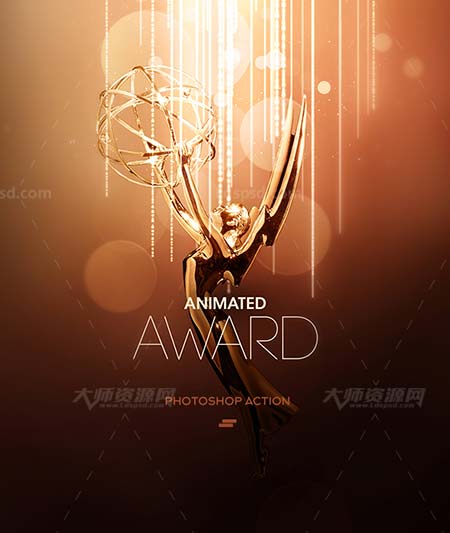  Gif Animated Award Effect Photoshop Action.jpg