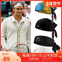 Nike, спортивный платок, баскетбольная теннисная повязка на голову подходит для мужчин и женщин для бадминтона, впитывает пот и запах