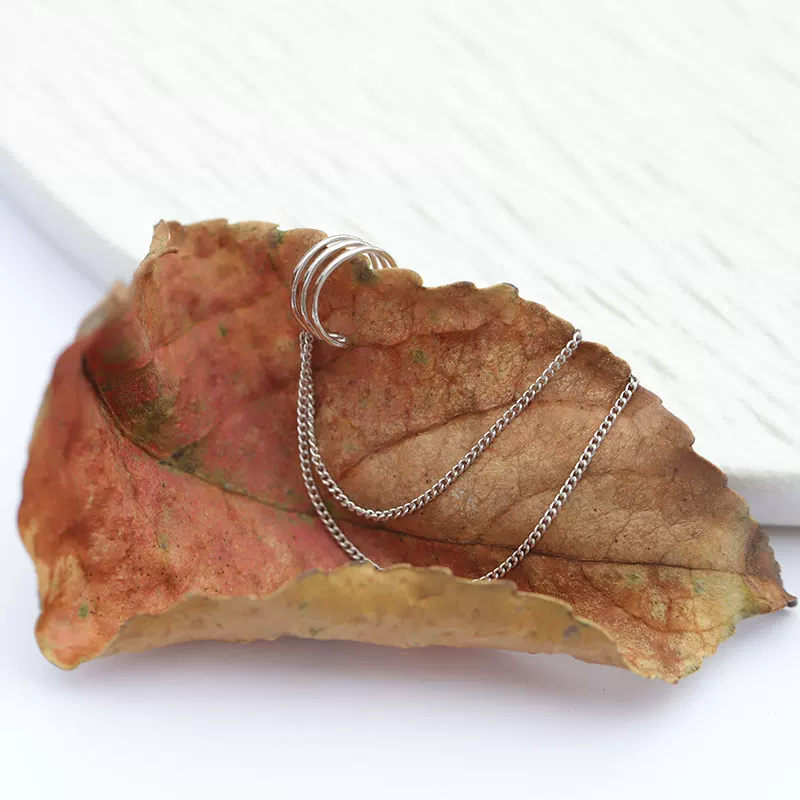 Группа ENHYPEN, одно и то же earrings, цепочка третьей линии, простой холодный воздух, серьги-клипсы и украшения уха