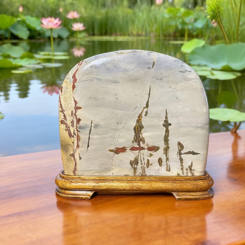 There Are a Variety of Strange Stones, Chinese Painting Stones, Natural Colors and Patterns Inside