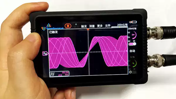 DSCope双通道示波器 USB供电便携示波器 创客工具示波器