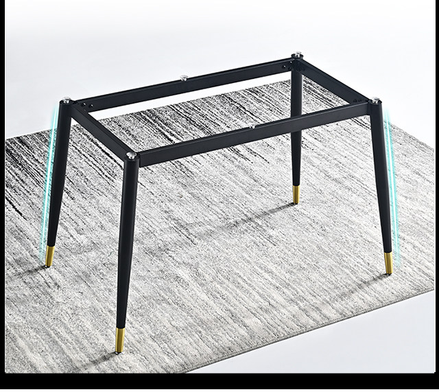 Light luxury plate table metal table stent foot marble table bench office table table leg customizable
