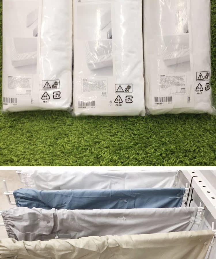 Nasi Min tấm bìa trong nước IKEA nệm đàn hồi bốn phía nhà chuyên nghiệp Thượng Hải mua khăn trải giường IKEA - Nệm đệm lò xo giá rẻ