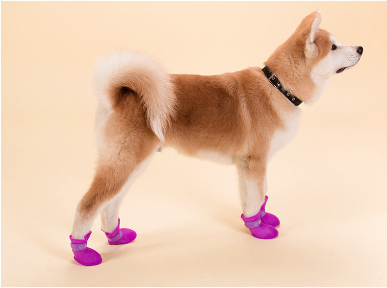 Pet Dog Rain Boots Big Dog Waterproof Golden Retriever Labrador Alaskan Doberman Samoyed Husky Border Collie