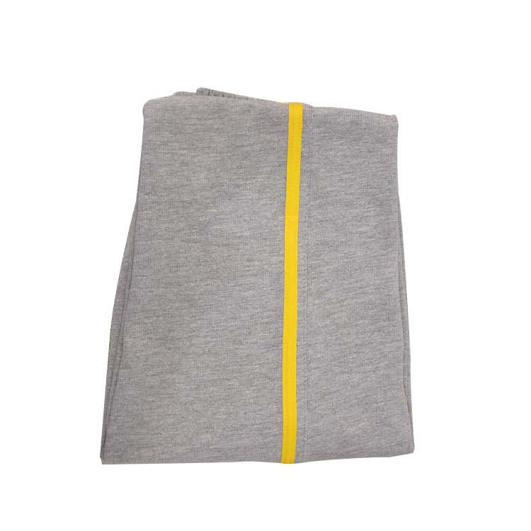 Tùy chỉnh mùa xuân, mùa hè và mùa thu đồng phục học sinh mới quần màu xám cotton quần bó sát với một thanh vàng quần dài thẳng váy trẻ em